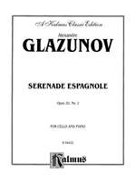 Alexander Glazunov: Serenade Espagnole Product Image