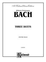 Wilhelm Friedemann Bach: Three Duets for Two Violas Product Image