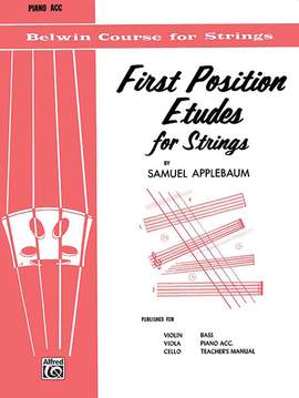 First Position Etudes for Strings