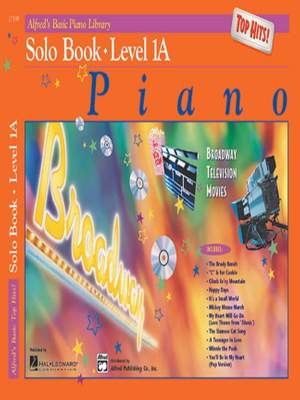 Alfred's Basic Piano Course: Top Hits! Solo Book 1A