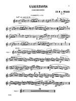 Carl Maria Von Weber: Variations, Op. 33 Product Image