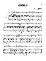 Carl Maria Von Weber: Variations, Op. 33 Product Image
