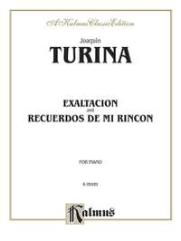 Joaquín Turina: Exaltacion & Recuerdos de mi rincon