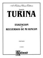 Joaquín Turina: Exaltacion & Recuerdos de mi rincon Product Image