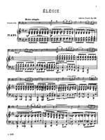 Gabriel Fauré: Elegie, Op. 24 Product Image
