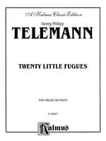 Georg Philipp Telemann: Twenty Little Fugues Product Image