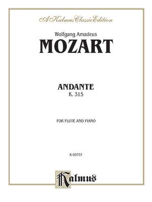 Wolfgang Amadeus Mozart: Andante for Flute, K. 315 (C Major) (Orch.)