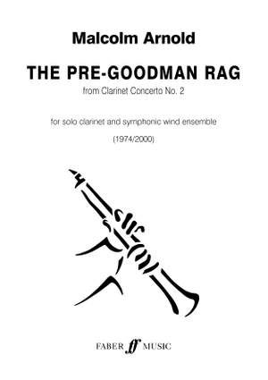 Malcolm Arnold: Pre-Goodman Rag. Wind band
