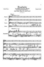 Johann Sebastian Bach: Cantata No. 80 -- Ein feste Burg ist unser Gott Product Image