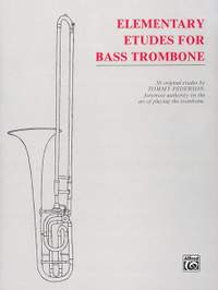 Tommy Pederson: Etudes for Bass Trombone