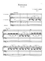 Camille Saint-Saëns: Fantasie for Organ, Op. 101 Product Image