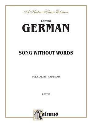 Edward German: Song Without Words