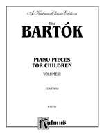 Béla Bartók: Piano Pieces for Children, Volume II Product Image