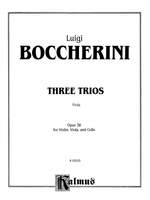 Luigi Boccherini: Three Trios, Op. 38 Product Image