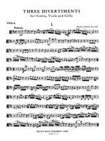 Franz Joseph Haydn: Three Divertimenti Product Image