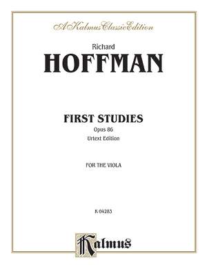 Richard Hofmann: First Studies, Op. 86
