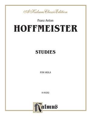 Franz Anton Hoffmeister: Studies