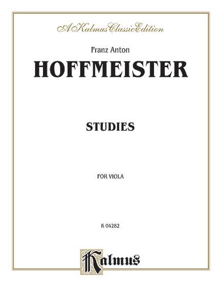 Franz Anton Hoffmeister: Studies
