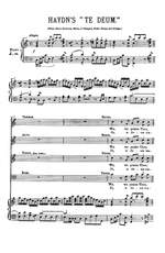 Franz Joseph Haydn: Te Deum Laudamus Product Image