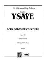 Eugene Ysaye: Deux Solos de Concours, Op. 130 (Urtext) Product Image