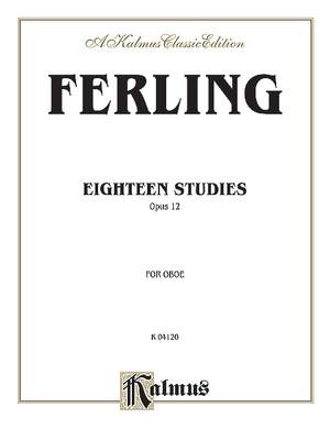 Wilhelm Ferling: Eighteen Studies, Op. 12