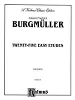 Johann Friedrich Burgmüller: Twenty-five Easy Etudes, Op. 100 Product Image