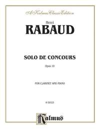 Henri Rabaud: Solo de Concours, Op. 10