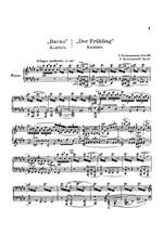 Sergei Rachmaninoff: Der Fruhling, Op. 20 Product Image
