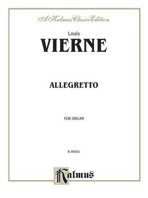 Louis Vierne: Allegretto for Organ