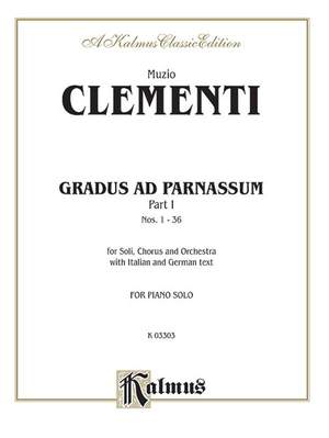 Muzio Clementi: Gradus ad Parnassum, Volume I