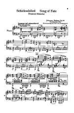 Johannes Brahms: Song of Fate (Schicksalslied), Op. 54 Product Image