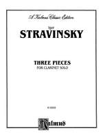 Igor Stravinsky: Three Pieces Product Image