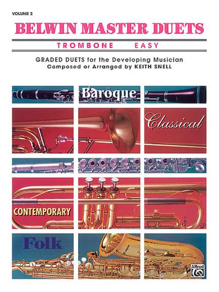 Belwin Master Duets (Trombone), Easy Volume 2