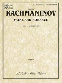 Sergei Rachmaninoff: Valse and Romance