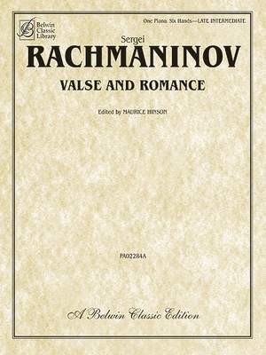Sergei Rachmaninoff: Valse and Romance