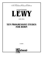 Jos. Rudolph Lewy: Ten Progressive Etudes Product Image