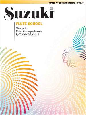 Suzuki Flute School Piano Acc., Volume 6 (Revised)