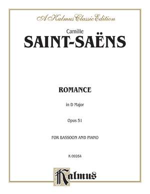 Camille Saint-Saëns: Romance in D Major, Op. 51