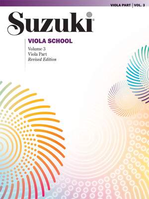 Suzuki Viola School Viola Part, Volume 3 (Revised)
