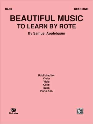 Beautiful Music to Learn by Rote, Book I