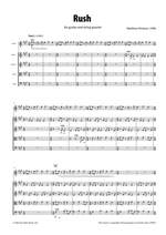 Hindson, Matthew: Rush. Guitar and string quartet (score) Product Image