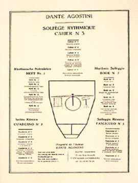 Agostini, Dante: Solfege Rythmique Volume 3 (drums)