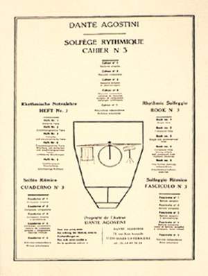 Agostini, Dante: Solfege Rythmique Volume 3 (drums)