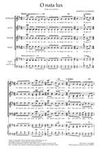 Lauridsen: O nata lux. SATB Product Image