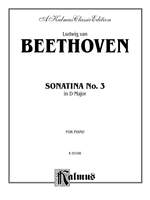 Ludwig Van Beethoven: Sonatina No. 3 in D Major Product Image