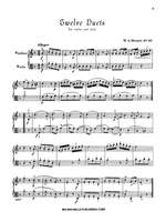 Wolfgang Amadeus Mozart: Twelve Duets, K. 487 Product Image