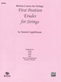 First Position Etudes for Strings