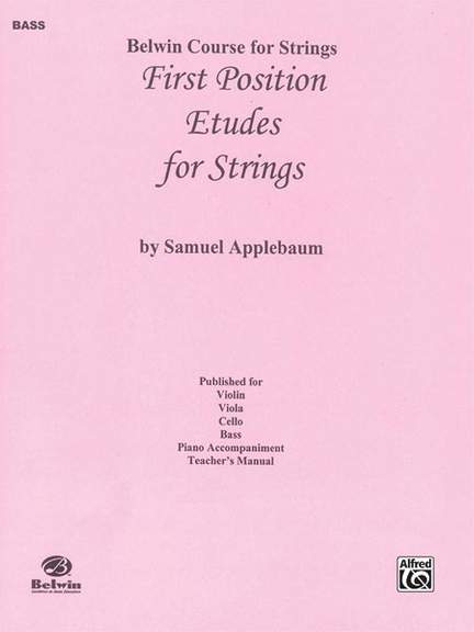 First Position Etudes for Strings