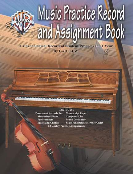 Music Practice Record and Assignment Book