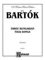 Béla Bartók: Three Hungarian Folksongs Product Image